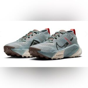 NWT Nike Trail Running Shoes - Aqua and Gray